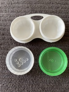5x Bausch & Lomb Contact Lens Storage Case