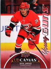 2021-22 Upper Deck #C376 Seth Jarvis UD Canvas