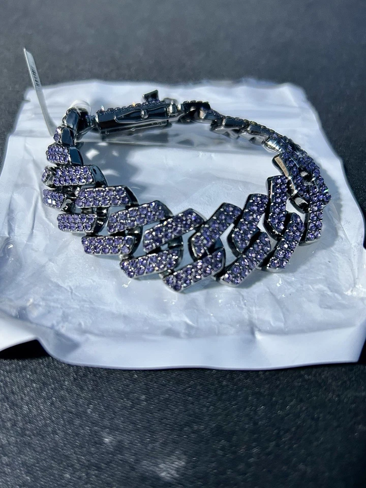 Pulsera de cadena de goteo Invicta Elements XL púrpura lluvia 80913 Foto 4 de 4