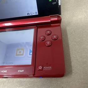 Nintendo 3DS Handheld System - Flame Red With Charger