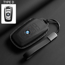 Soft Leather Car Key Case Full Cover Shell For Bmw 1 2 3 4 5 6 Series X1 X3 X4 X