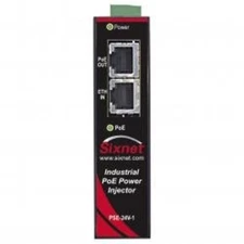 Red Lion Controls/N-Tron EB-PSE-24V-1B Industrial PoE Power Injector,