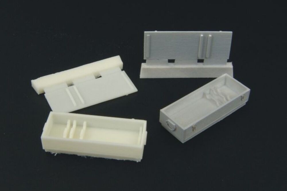 Hauler Models HLX48122 - 1:48 Ammo Boxes For PANTHER - Accessories