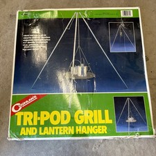 Coghlan's Tri-Pod Grill And Lantern Hanger Adjustable Camping CookOuts