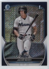 2023 Bowman Chrome Prospects Mega Box Navy Mojo Refractor /175 Jacob Berry 19n6