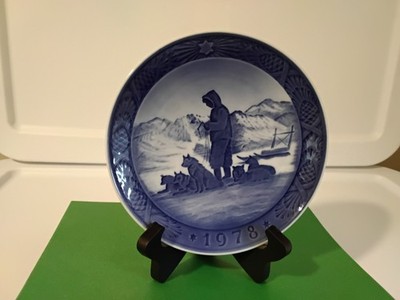 Vintage Collector Plate Royal Copenhagen 1978  Greenland Scenery