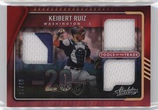 2022 Absolute Tools of the Trade 3 Swatch Spectrum Red /49 Keibert Ruiz 6k2
