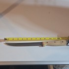 Interpur Japan Stainless Fixed Blade Hunting Knife Clip Point Wood Handle — photo 1