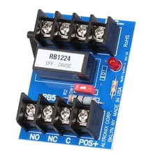 Altronix Rb1224 Relay Module 12/24Vdc 75Ma Dpdt, Relay, -