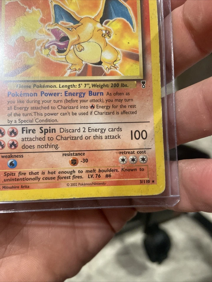 Pokémon TCG Charizard 3/110 - Legendary Collection - Non-Holo - MP Ungraded - Image 4 of 4