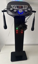 easykaraoke Karaoke Machine Bluetooth USB Record Echo Control 2 Mic Inputs
