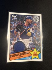 2020 Topps - 1985 Topps Baseball All-Stars Relics Willson Contreras #85ASR-WC...