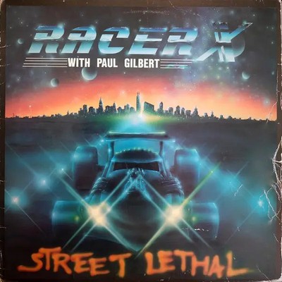 Racer X Street Lethal NEAR MINT Shrapnel Records Vinyl LP
