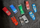 Vintage 1988-90's Hot Wheels, Matchbox Cars Lot Ferrari, Police, plus Dragster