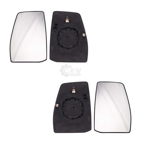 AußEnspiegelglas Und Halterfuß Set FüR Ford Tourneo Custom Bus Bj. 4.2012->-image