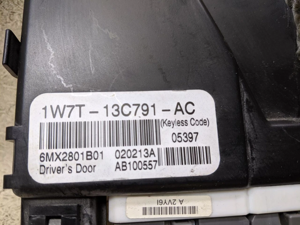 Módulo de entrada sin llave con bloqueo de robo compatible con 01-02 FORD CROWN VICTORIA VIC b76-203053 Foto 2 de 4