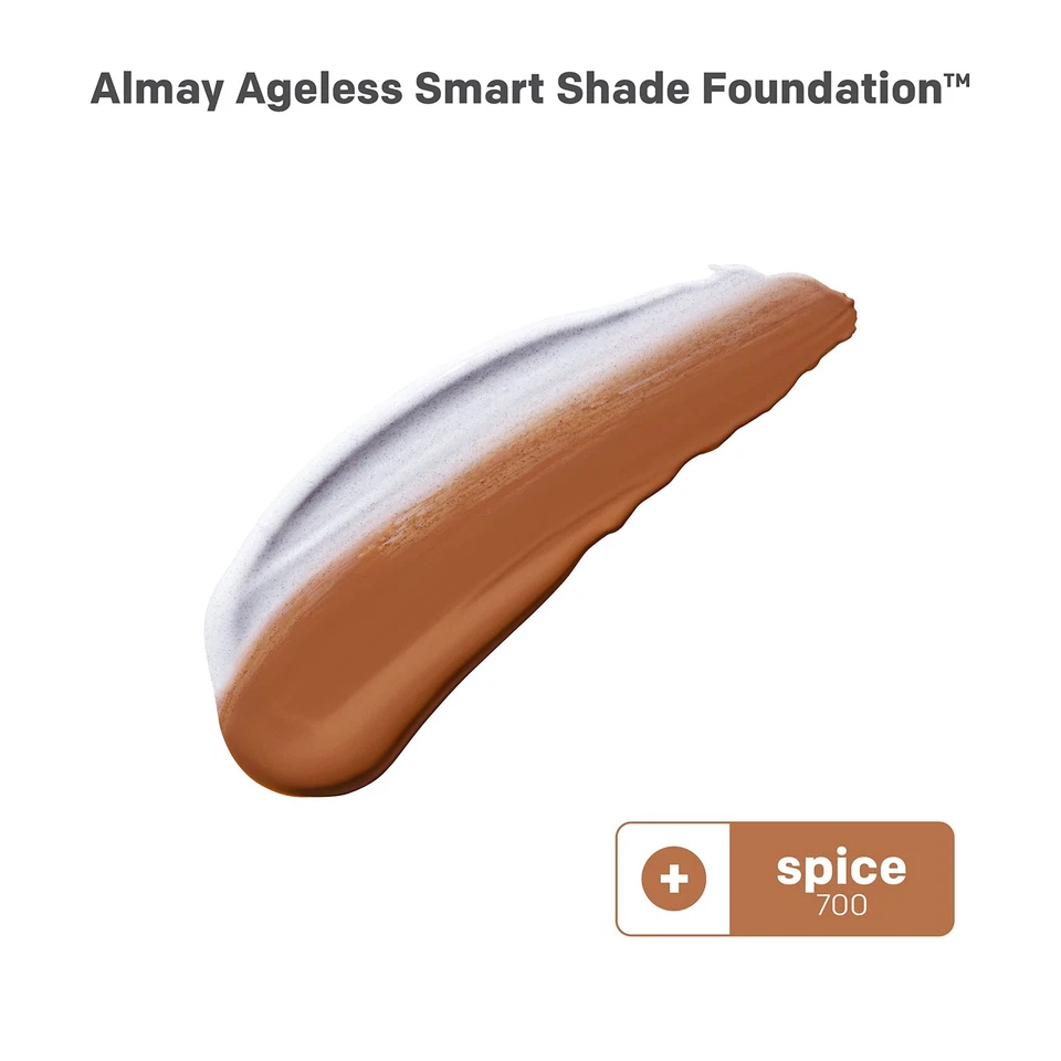 Almay Smart Shade Foundation 1 Fl Oz Buildable Natural Finish Hypoallergenic - Image 2 of 4