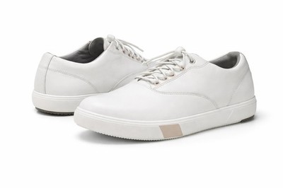 Anodyne No 93 White Leather Comfort Sneakers Women s 11 XW Extra Wide Orthopedic