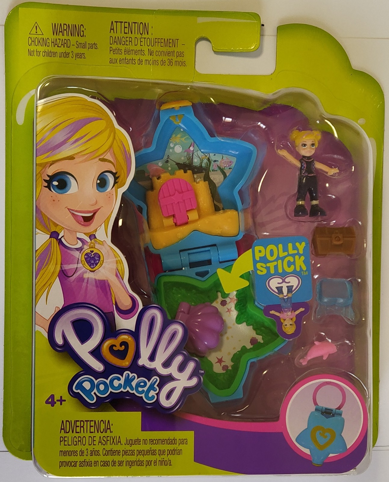 Polly Pocket Tiny World Aquarium Polly Playset Mattel FRY33
