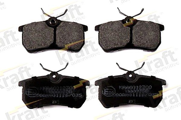 Kraft Automotive Bremsbelagsatz Scheibenbremse 6012300 FüR Ford Focus Fiesta DAW-image