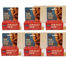 6 Coralite Pain Relief Balm Ultra Strength 0.63 OZ 18 G Exp.2028