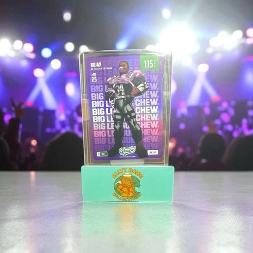 2025 Bo Jackson Battle Arena NSCC BOJAX Big League Chew Grape BLC-1 ALT