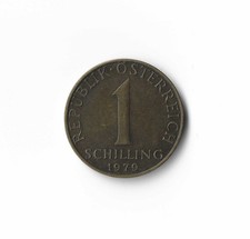 1979 Austria - 1 Schilling - 777 - Aluminum Bronze - 4.2g