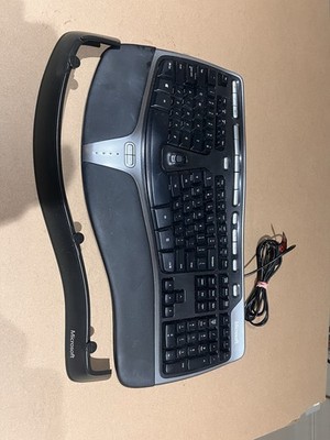 Microsoft Natural Ergonomic 4000 (B2M-00012) Wired Keyboard W/ Lifting Plate