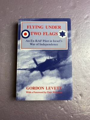 Flying Under Two Flags Gordon Levett 1994 First Edition Aviation History Frank