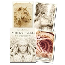 White Light Oracle: Magical Tarot Deck Card Divination English Family Board Game