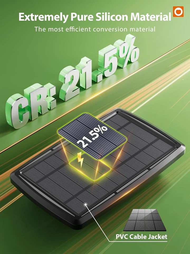 100FT Solar String Lights for Outside G50 Waterproof with USB Port Solar Patio - Image 3 of 4