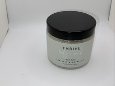 New Thrive Body  Soul Sea Salt  Waterlily bath salts 17.6 oz Sealed Brand New