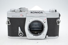 Konica Autoreflex T3 35mm Film SLR Camera Body, Chrome AR-Mount