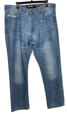 Marc Ecko Men's Vintage Denim Jeans Unlimited Big Embroidered Athletic Fit
