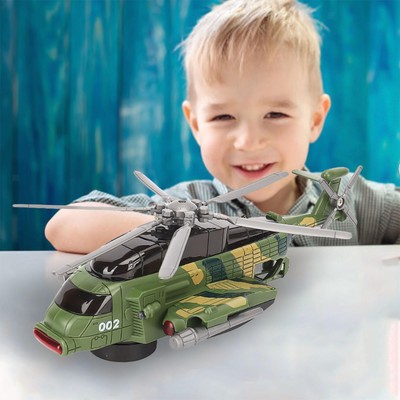 Elektro Hubschrauber Spielzeug Elektroflugzeug Modellflugzeug Spielset Batteriebetrieben