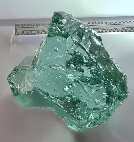 Andara Kristall Andara crystal Transparent Hell Grün Klar Mint, Gewicht: 977g - Bild 7 von 20