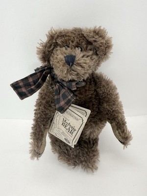 1997 Boyds Mohair Bear Collection Reagan V. Bearington Plush Limited Edition 9''