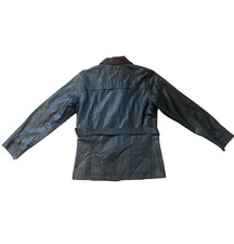 Manteau Uni En Laine Mélangée Bleu Foncé Sartorio Napoli - (SA9112026