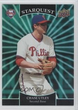2009 Upper Deck Starquest Emerald Super Rare Chase Utley #SQ-5 0j6