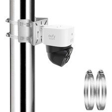 Pole Mount Corner Bracket Kit Compatible with Eufy Security SoloCam S340, Sol...
