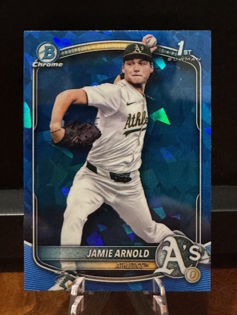 2025 Bowman Draft Sapphire JAMIE ARNOLD 1st Prospect #BDC-30 Athletic