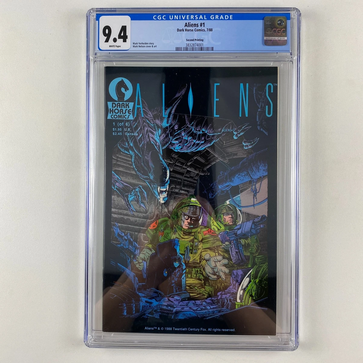 Aliens Certified Guaranty Company (CGC) Comics, Graphic Novels