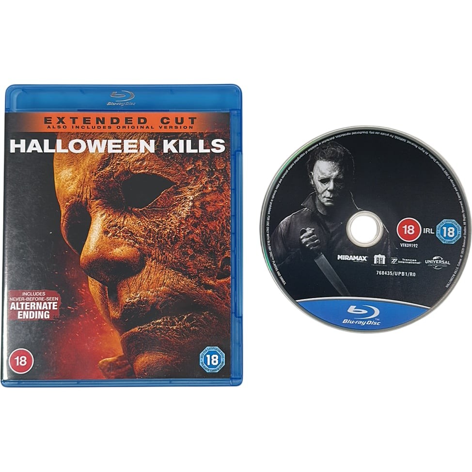 Halloween Kills Blu Ray Extended Cut Includes Alternate Ending Horror Movie