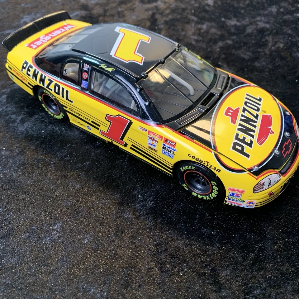 1999 1/24 RCCA Steve Park #1 Pennzoil Chevy Monte Carlo Bank 1 of 2500 - Image 4 of 4