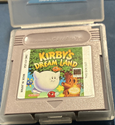 Nintendo Kirby's Dream Land Platformer Game Boy Manual Included NTSC-U/C