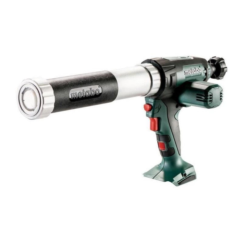 Pistolet à mastic 18V Metabo KPA 18 LTX extrusion fluide sans goutte 400ml