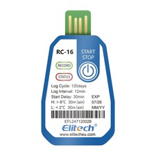 120Pcs Elitech RC-16  Temp Data Logger Disposable Recorders PDF celcius