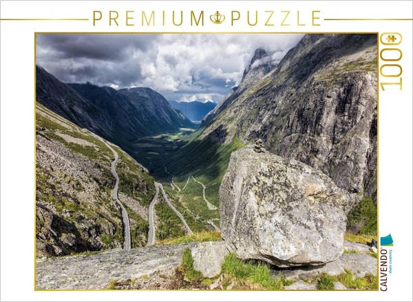 Calvendo Puzzle Der Trollstigen | 1000 Teile Lege-GrößE 64 × 48 Cm Foto-Puzzle F-image