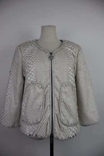 ELISA CAVALETTI WOMEN'S JACKET SIZE 46 / L JACKET WOMAN ITALY VINTAGE FUR