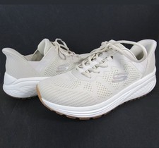 Skechers Swift Fit Athletic Sneaker Natural Size 9 Women's Hands Free 179129SA